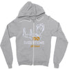 no suggestions please Zipper Hoodie