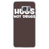 hugs not drugs funny printed Samsung Galaxy S7