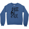 music lover Crewneck Sweatshirt