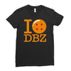 i love dbz Ladies Fitted T-Shirt
