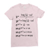 X-Mas Math Ladies Fitted T-Shirt