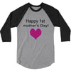 happy mother's day 3/4 Sleeve Shirt