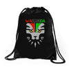 redesignsideas for the flag of wakanda Drawstring Bags