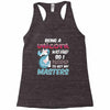 being a unicorn Racerback Tank