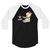 Cute Baby Painter's Mom Love 3/4 Sleeve Shirt