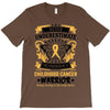 Never Underestimate the Strength of a Childhood Cancer Warrior T-Shirt