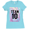 Holographic Team 10 Ladies Fitted T-Shirt