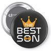 The Best Son Pin-back button