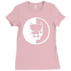 pitbull syndicate logo dogs Ladies Fitted T-Shirt