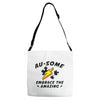 au some Adjustable Strap Totes
