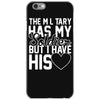 military has my soldier i have his heart iPhone 6/6s Case