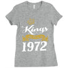 kings are born in 1972 Ladies Fitted T-Shirt