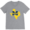 texas for michigan V-Neck Tee