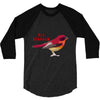 Red Sparrow 3/4 Sleeve Shirt