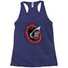 shark attack Racerback Tank