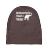anything unrelated to elephants is irrelephant Baby Beanies