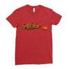 cookie crumbled Ladies Fitted T-Shirt
