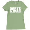 darts beer Ladies Fitted T-Shirt