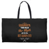 grandpa the man the myth best grandpa ever Weekender Totes
