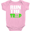 run the trap Baby Onesie