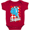 funny vespa chequer board, ideal gift or birthday present Baby Bodysuit