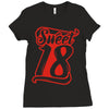 sweet 18 Ladies Fitted T-Shirt