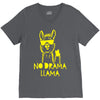 no drama llama (2) V-Neck Tee