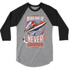 never surrender 3/4 Sleeve Shirt
