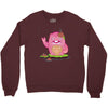 mrs yetti and her poops Crewneck Sweatshirt