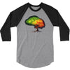 time leaves 3/4 Sleeve Shirt