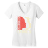 womens march on los angeles Women's V-Neck T-Shirt