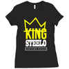 capital steez king steelo Ladies Fitted T-Shirt