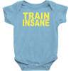 insane gym training bodybuilding workout keepfit weightlifting Baby Onesie