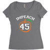 Impeach 45 Women's Triblend Scoop T-shirt