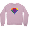 Rainbow LGBT Diamond Crewneck Sweatshirt