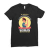 underestimate woman Ladies Fitted T-Shirt