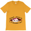December  Peeking Out Baby Girl T-Shirt