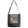 best cat mom Adjustable Strap Totes