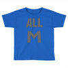deku all m t shirt hero academia Toddler T-shirt