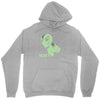 alien believe space sci fi ufo nerd Unisex Hoodie