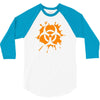 biohazard splat 3/4 Sleeve Shirt