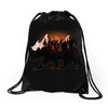 Bear Adventure With Roses Drawstring Bags