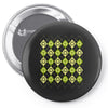 reduce, reuse, reargyle Pin-back button