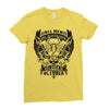 All Men are Created Equal but Only the Best are Born in October Ladies Fitted T-Shirt