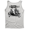 frideay white Tank Top