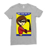 We Can Do It Ladies Fitted T-Shirt
