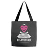 I Am Actually In A Very Commited Relationship Tote Bags