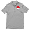 uchiha clan symbol Men's Polo Shirt