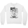 navy  girl Crewneck Sweatshirt