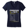 February Girl Facts Pisces Women's V-Neck T-Shirt